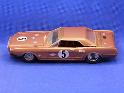 Slotcars66 Ford Mustang 1/24th scratch built slot car bronze #5 